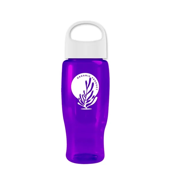 Garyline® Poly+ Recycled Bottle with Oval Crest Lid - 27 oz.