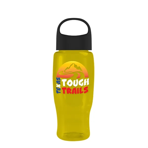 Garyline® Poly+ Recycled Bottle with Oval Crest Lid - 27 oz.
