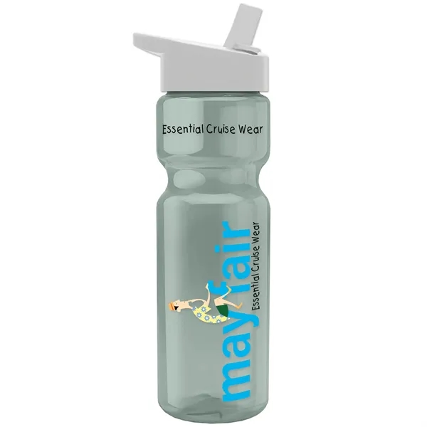 Garyline® Champ Recycled Bottle with Flip-Straw Lid - 28 oz.