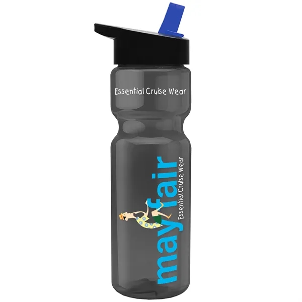 Garyline® Champ Recycled Bottle with Flip-Straw Lid - 28 oz.