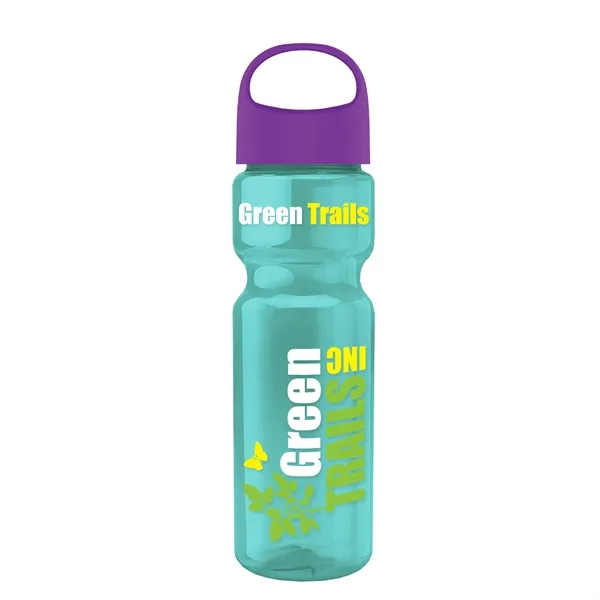 Garyline® Champ Recycled Bottle with Oval Crest Lid - 28 oz.