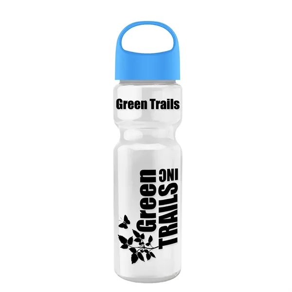 Garyline® Champ Recycled Bottle with Oval Crest Lid - 28 oz.