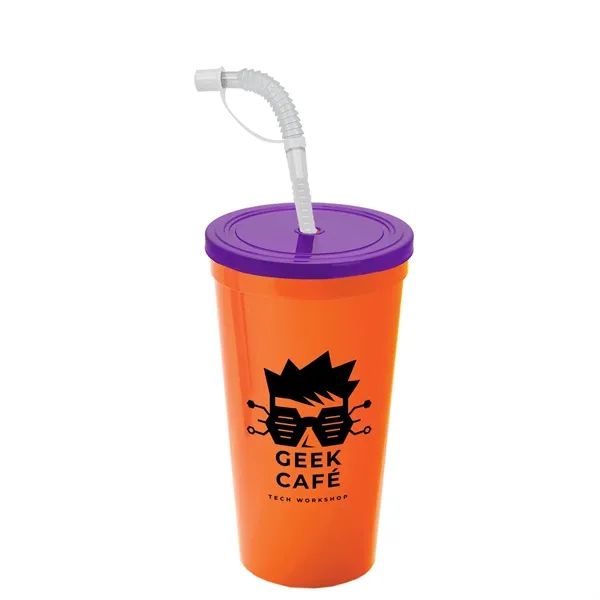 Garyline® Sport Sipper Cup with Straw Lid - 24 oz. - Garyline® Sport Sipper Cup with Straw Lid - 24 oz. - Image 159 of 318