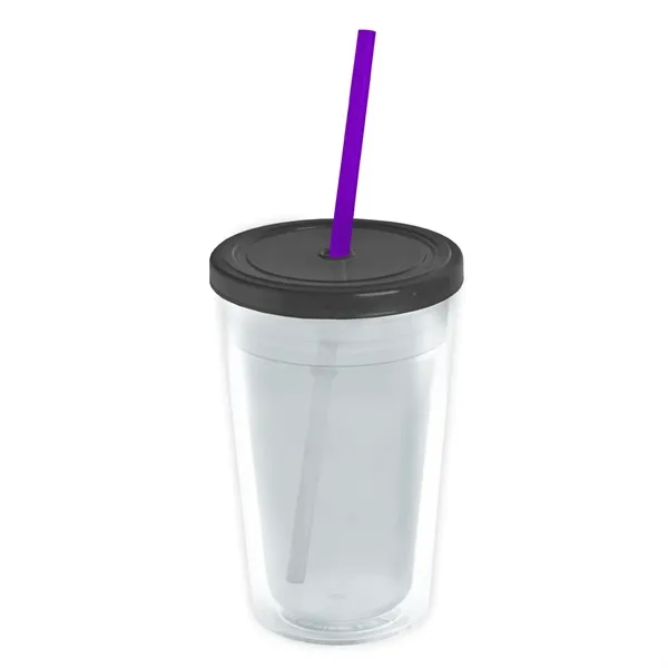 Garyline® Transparent Tumbler with Straw Lid and Full-Col... - Garyline® Transparent Tumbler with Straw Lid and Full-Col... - Image 13 of 113