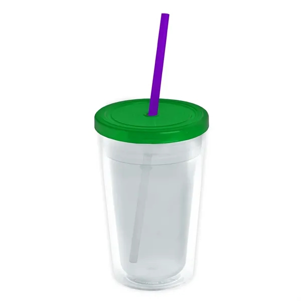Garyline® Transparent Tumbler with Straw Lid and Full-Col... - Garyline® Transparent Tumbler with Straw Lid and Full-Col... - Image 27 of 113