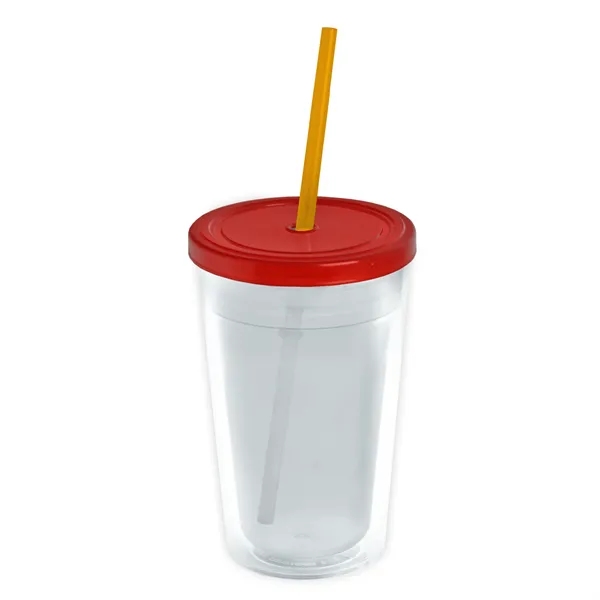 Garyline® Transparent Tumbler with Straw Lid and Full-Col... - Garyline® Transparent Tumbler with Straw Lid and Full-Col... - Image 39 of 113