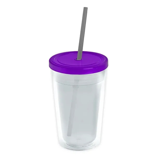 Garyline® Transparent Tumbler with Straw Lid and Full-Col... - Garyline® Transparent Tumbler with Straw Lid and Full-Col... - Image 43 of 113