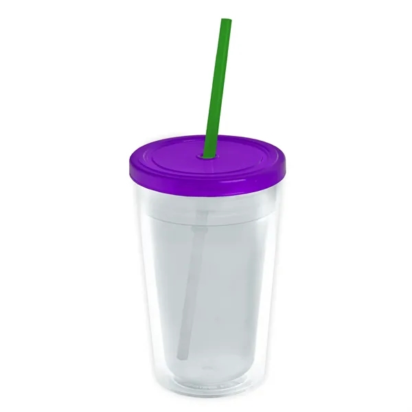 Garyline® Transparent Tumbler with Straw Lid and Full-Col... - Garyline® Transparent Tumbler with Straw Lid and Full-Col... - Image 45 of 113