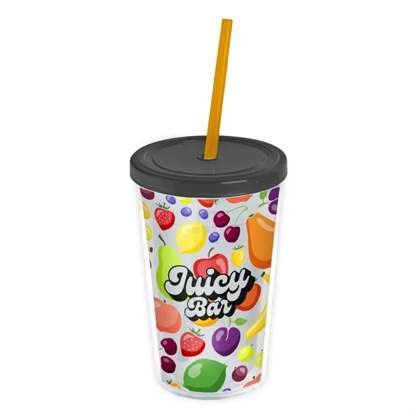 Garyline® Transparent Tumbler with Straw Lid and Full-Col... - Garyline® Transparent Tumbler with Straw Lid and Full-Col... - Image 60 of 113