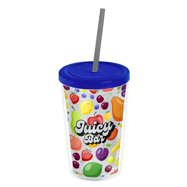 Garyline® Transparent Tumbler with Straw Lid and Full-Col... - Garyline® Transparent Tumbler with Straw Lid and Full-Col... - Image 64 of 113