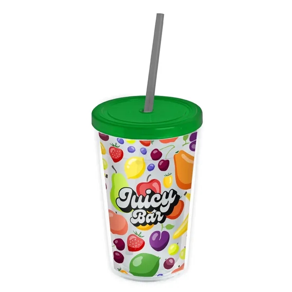 Garyline® Transparent Tumbler with Straw Lid and Full-Col... - Garyline® Transparent Tumbler with Straw Lid and Full-Col... - Image 71 of 113