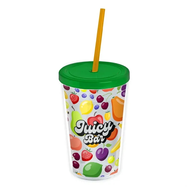 Garyline® Transparent Tumbler with Straw Lid and Full-Col... - Garyline® Transparent Tumbler with Straw Lid and Full-Col... - Image 74 of 113