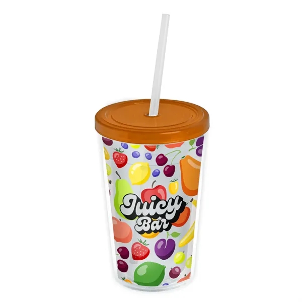 Garyline® Transparent Tumbler with Straw Lid and Full-Col... - Garyline® Transparent Tumbler with Straw Lid and Full-Col... - Image 77 of 113