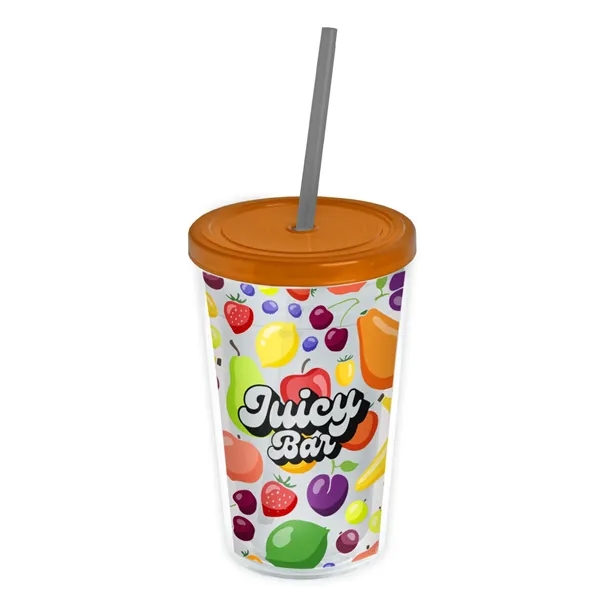 Garyline® Transparent Tumbler with Straw Lid and Full-Col... - Garyline® Transparent Tumbler with Straw Lid and Full-Col... - Image 78 of 113