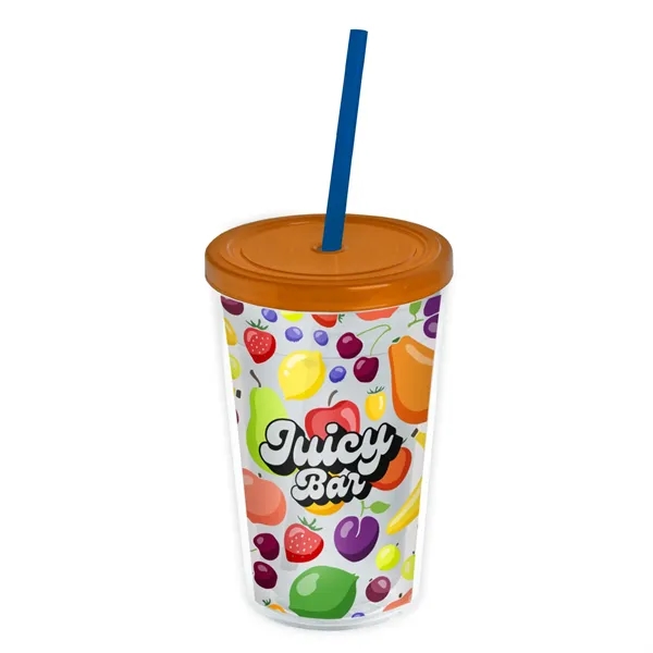 Garyline® Transparent Tumbler with Straw Lid and Full-Col... - Garyline® Transparent Tumbler with Straw Lid and Full-Col... - Image 79 of 113