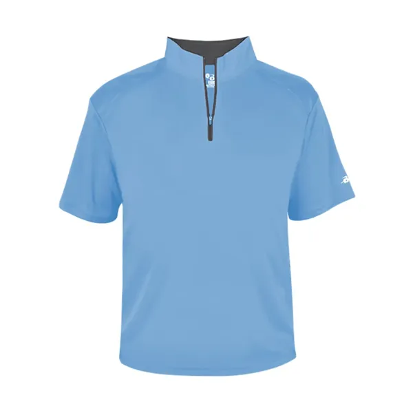 Badger Men's B-Core Short Sleeve Quarter-Zip - Badger Men's B-Core Short Sleeve Quarter-Zip - Image 4 of 17