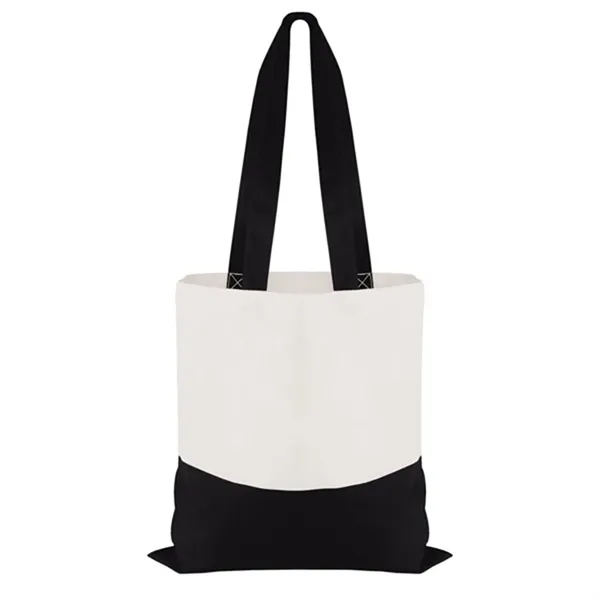 Good Value™ Cotton Colored Accent Flat Tote - Good Value™ Cotton Colored Accent Flat Tote - Image 2 of 17