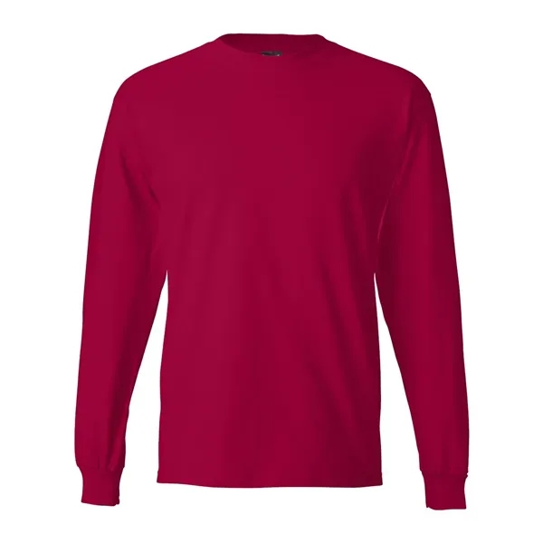 Hanes Unisex Beefy-T® Long Sleeve T-Shirt - Hanes Unisex Beefy-T® Long Sleeve T-Shirt - Image 15 of 45