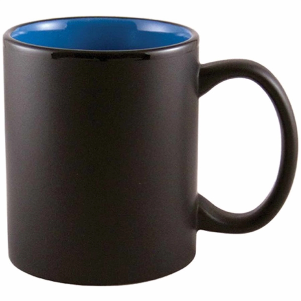 11 oz. Two-Tone Matted C-Handle Mug - 11 oz. Two-Tone Matted C-Handle Mug - Image 3 of 8