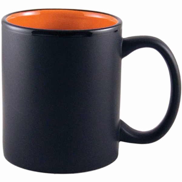 11 oz. Two-Tone Matted C-Handle Mug - 11 oz. Two-Tone Matted C-Handle Mug - Image 6 of 9