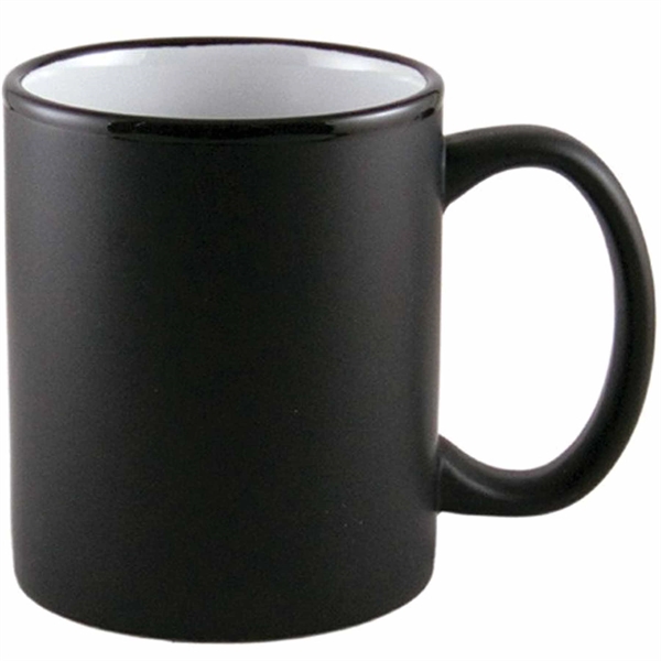 11 oz. Two-Tone Matted C-Handle Mug - 11 oz. Two-Tone Matted C-Handle Mug - Image 8 of 9