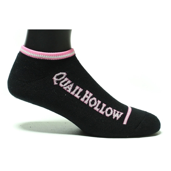 Custom Woven CoolMax No-Show Socks - Custom Woven CoolMax No-Show Socks - Image 1 of 3