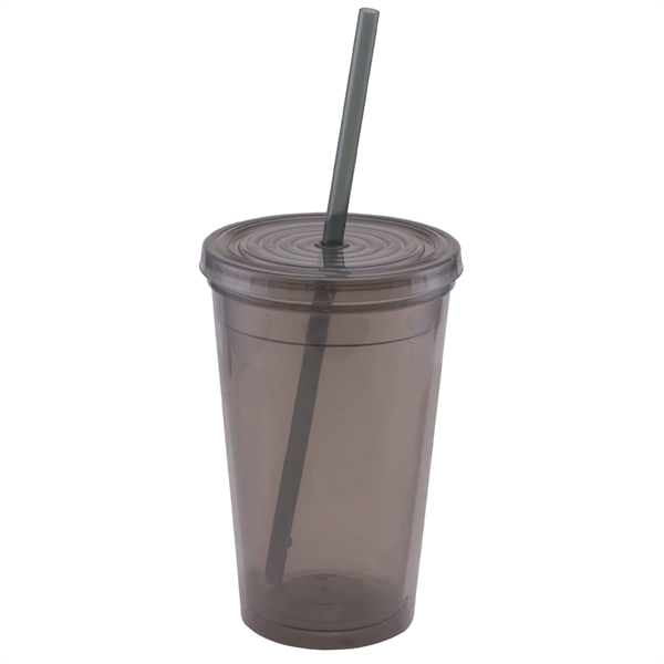 Explore - ColorJet - 16 Oz. Double Wall Tumbler Cup - Explore - ColorJet - 16 Oz. Double Wall Tumbler Cup - Image 3 of 12