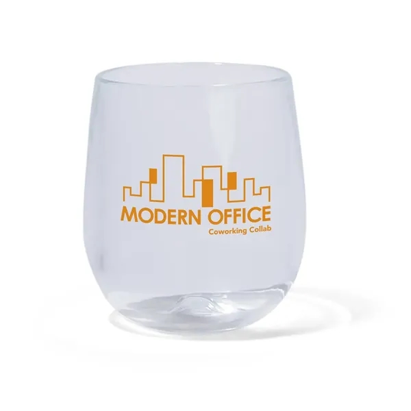 Silipint® Clear Stemless Wine Glass - 12 oz. - Silipint® Clear Stemless Wine Glass - 12 oz. - Image 0 of 2