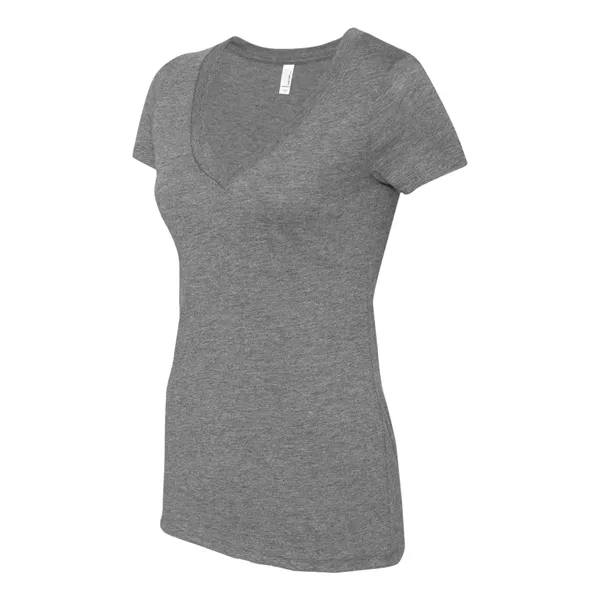 Next Level Women's Triblend Deep V-Neck T-Shirt - Next Level Women's Triblend Deep V-Neck T-Shirt - Image 2 of 14