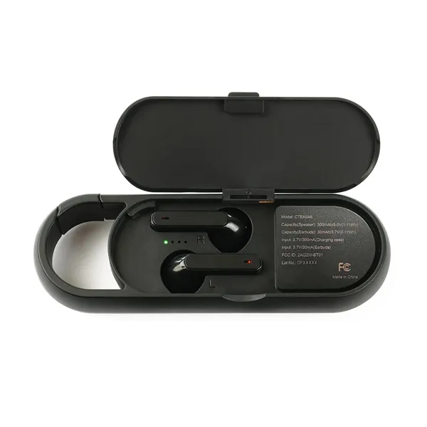 Sync Truly Wireless Earbuds and Bluetooth® Speaker Set - Sync Truly Wireless Earbuds and Bluetooth® Speaker Set - Image 1 of 28