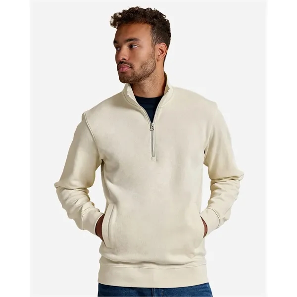 J. America Unisex BTB Fleece Quarter-Zip Sweatshirt - J. America Unisex BTB Fleece Quarter-Zip Sweatshirt - Image 0 of 8