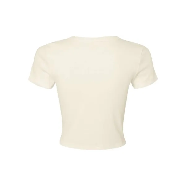 BELLA + CANVAS Women's Micro Rib Baby Tee - BELLA + CANVAS Women's Micro Rib Baby Tee - Image 6 of 10
