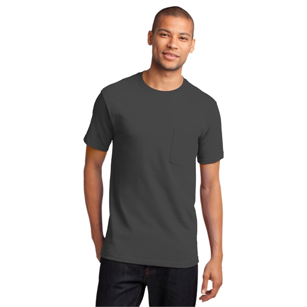 Port & Company - Tall Essential Pocket Tee. - Port & Company - Tall Essential Pocket Tee. - Image 66 of 131
