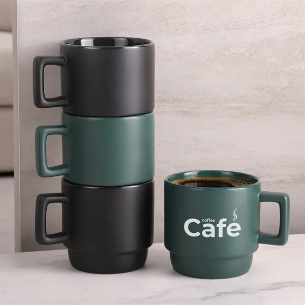 11 Oz. Ceramic Stacking Mug - 11 Oz. Ceramic Stacking Mug - Image 1 of 6