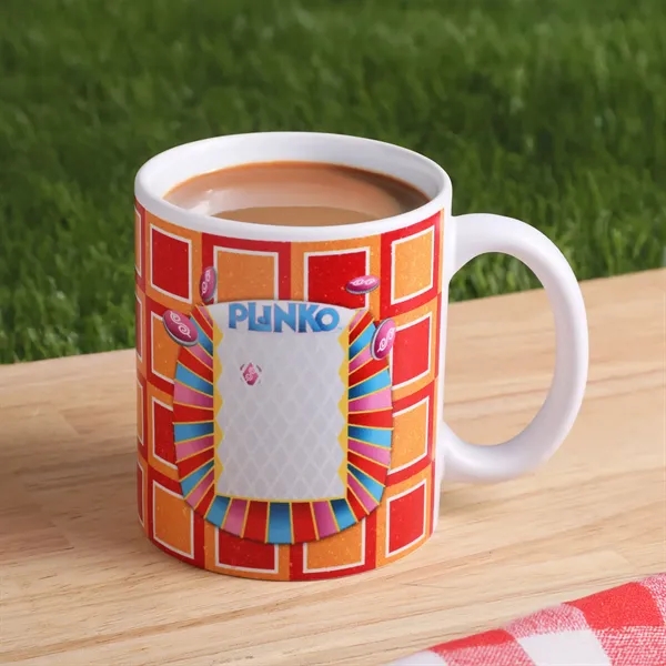 Blanco Full Color 11 oz White Matte Ceramic Mug