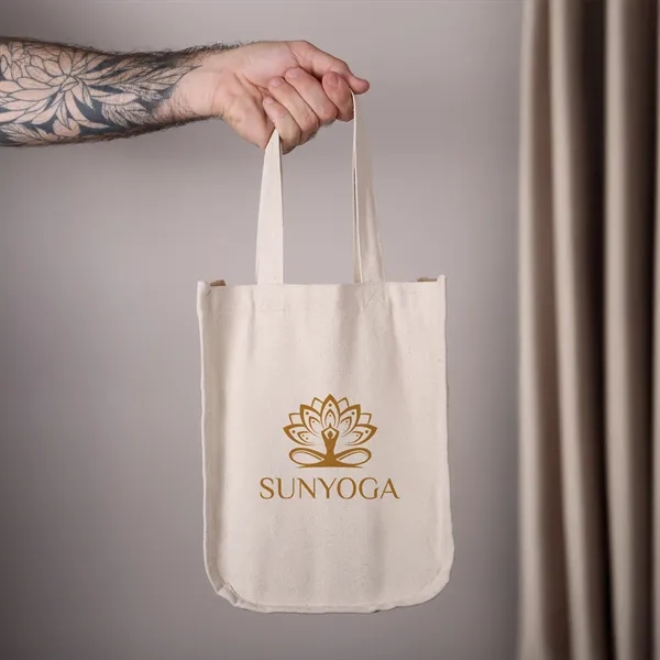 Custom Quetico 10oz Cotton & Jute Fashion Tote