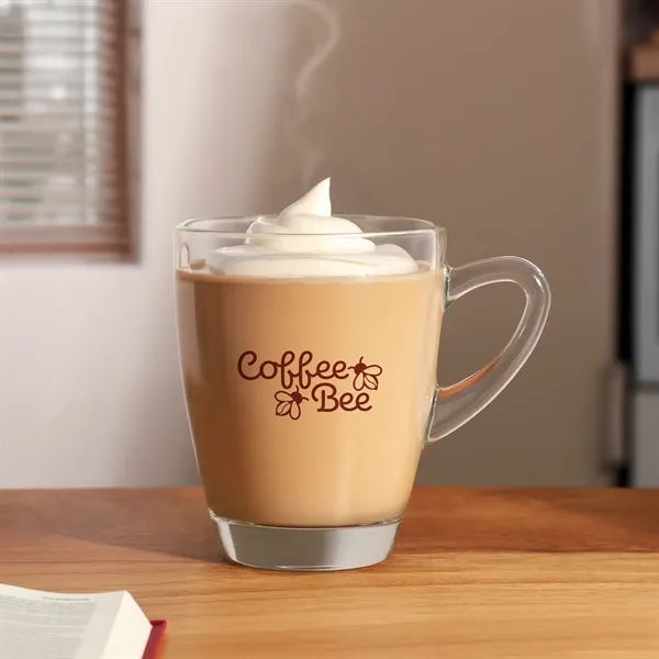 11 Oz. Glass Bistro Mug - 11 Oz. Glass Bistro Mug - Image 0 of 2