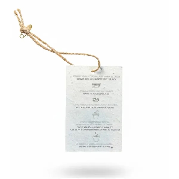 Seeded Paper Labels & Hangtags - Seeded Paper Labels & Hangtags - Image 1 of 10