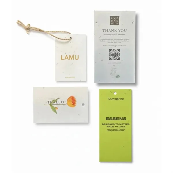 Seeded Paper Labels & Hangtags - Seeded Paper Labels & Hangtags - Image 8 of 10