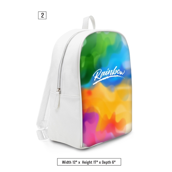 Vegan Leather Backpack - Vegan Leather Backpack - Image 0 of 2