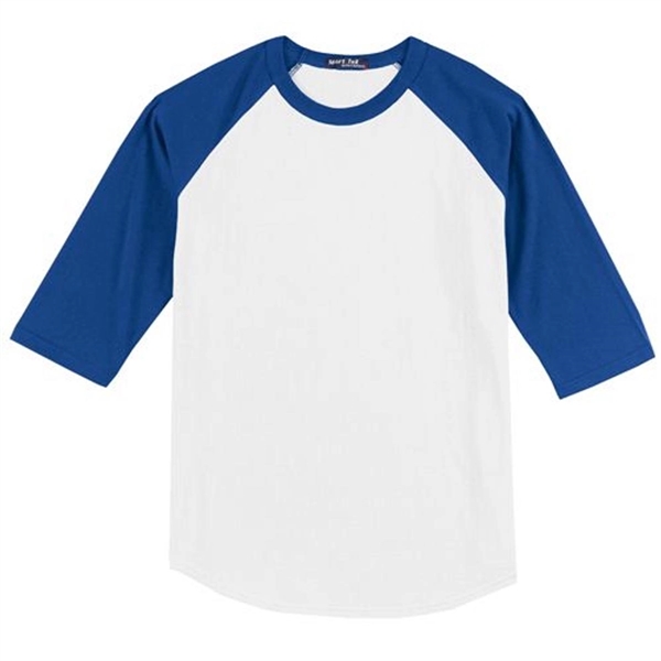 Sport-Tek Colorblock Raglan Jersey - Dark/All - Sport-Tek Colorblock Raglan Jersey - Dark/All - Image 0 of 18