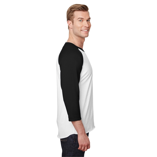 Jerzees Unisex Three-Quarter Sleeve Raglan T-Shirt