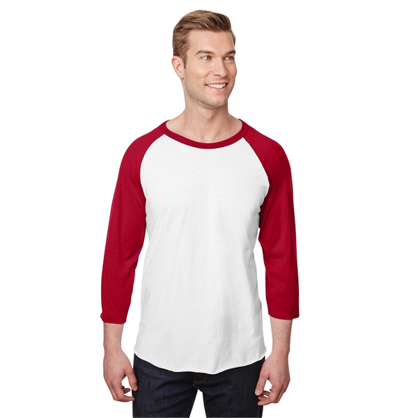 Jerzees Unisex Three-Quarter Sleeve Raglan T-Shirt