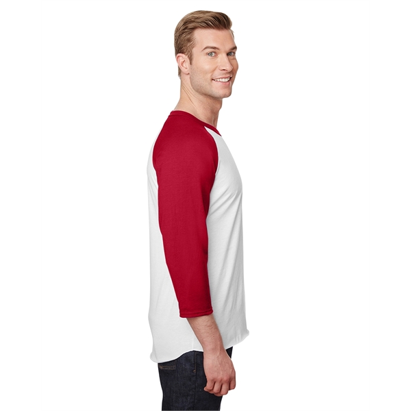 Jerzees Unisex Three-Quarter Sleeve Raglan T-Shirt