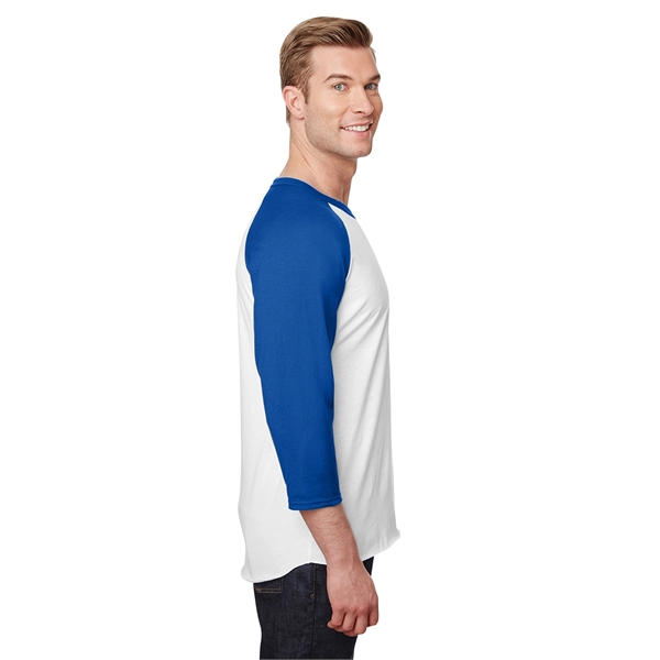 Jerzees Unisex Three-Quarter Sleeve Raglan T-Shirt