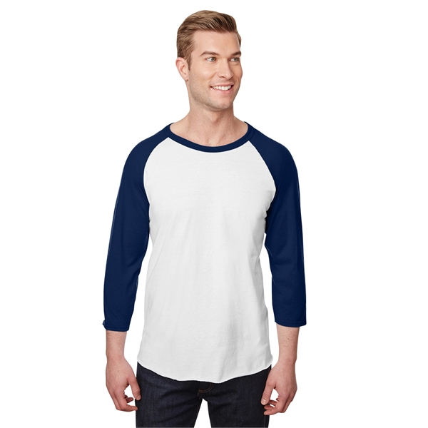 Jerzees Unisex Three-Quarter Sleeve Raglan T-Shirt
