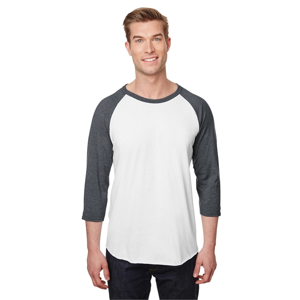 Jerzees Unisex Three-Quarter Sleeve Raglan T-Shirt