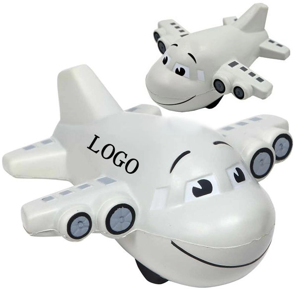 Smiley Airplane Stress Reliever - Smiley Airplane Stress Reliever - Image 0 of 10