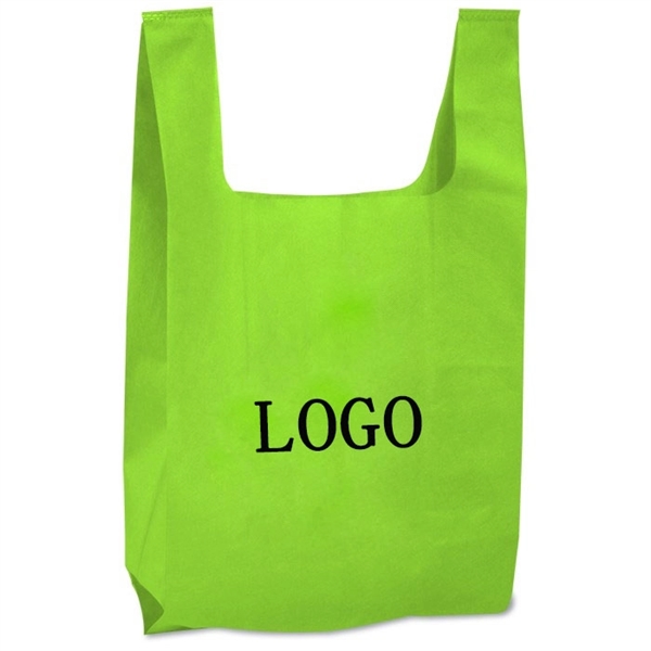 Large Non-Woven T-Shirt Vest Bag (13.8 " x 6.3 " x 23.7 ") - Large Non-Woven T-Shirt Vest Bag (13.8 " x 6.3 " x 23.7 ") - Image 4 of 9