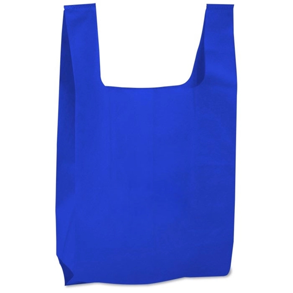 Large Non-Woven T-Shirt Vest Bag (13.8 " x 6.3 " x 23.7 ") - Large Non-Woven T-Shirt Vest Bag (13.8 " x 6.3 " x 23.7 ") - Image 1 of 9
